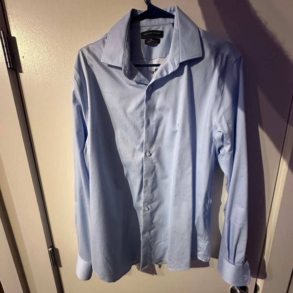 Tommy Hilfiger Blue Dress Shirt